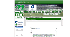 Desktop Screenshot of muchoelche.com